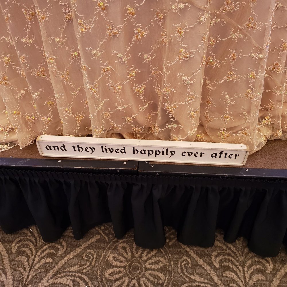 Extra enhancements to make ot more special...my daughter had a Beauty and the Beast inspired wedding, Cindy offered this and I said Yes! Extra enhancements to make ot more special...my daughter had a Beauty and the Beast inspired wedding, Cindy offered this and I said Yes!