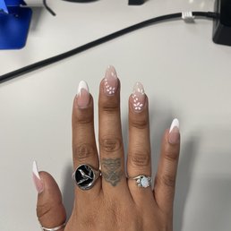 Acrylic nails - a week out Acrylic nails - a week out