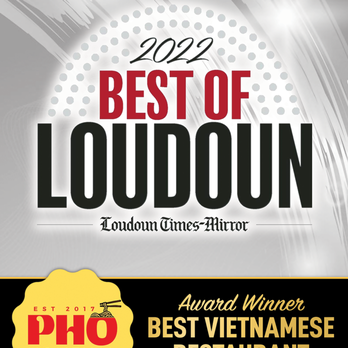 Pho-nomenal - Thank you very much for voting Pho-Nomenal The Best of Loudoun! 2022 ! - Vietnamese Near Me - Ashburn, Virginia Pho-nomenal - Thank you very much for voting Pho-Nomenal The Best of Loudoun! 2022 ! - Vietnamese Near Me - Ashburn, Virginia