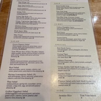 Basil & Co - Menu - Thai Near Me - Diamond Bar, California