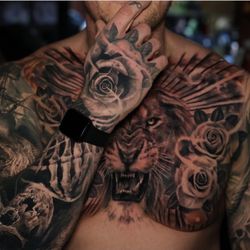 The Roost Tattoo Studio - Arms and chest