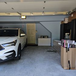 The Home Depot - This is my 2 car garage. I was more than willing to remove my vehicle to make more room for my appliances