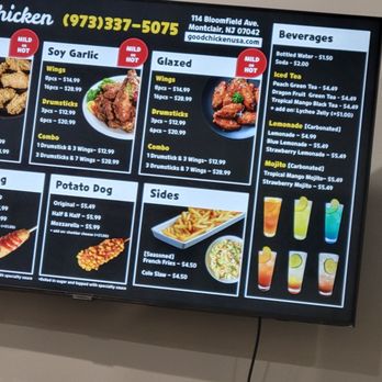 Good Chicken - Chicken Wings Near Me - Montclair, New Jersey