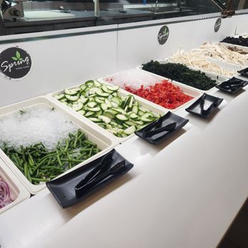 Spring Shabu-Shabu - Assorted veggie bar - Japanese Near Me - Flushing, New York Spring Shabu-Shabu - Assorted veggie bar - Japanese Near Me - Flushing, New York