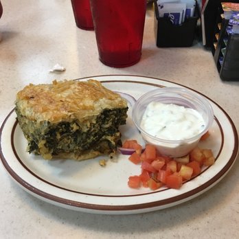 Leo's Coney Island - Spinach pie, $5.59, huge. - Diners Near Me - Bloomfield Hills, Michigan