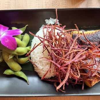 Colander Kitchens - Miso cod lunch plate - Salad Near Me - San Mateo, California