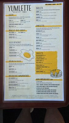 Menu photo 1 Yumlette Palm Harbor, FL