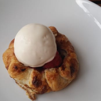 Cascina Spinasse - Raspberry Crostada with marscapone ice cream - Italian Near Me - Seattle, Washington Cascina Spinasse - Raspberry Crostada with marscapone ice cream - Italian Near Me - Seattle, Washington