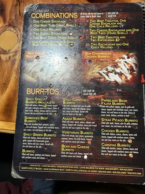 Menu photo 1 Salsa & Beer North Hollywood, CA Menu photo 1 Salsa & Beer North Hollywood, CA