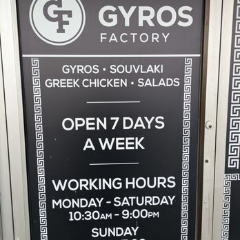 The Gyros Factory - The Gyros Factory - Burgers Near Me - Des Plaines, Illinois