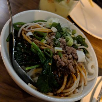 Blossom Bar - Dan Dan noodles - Cocktail Bars Near Me - Brookline, Massachusetts
