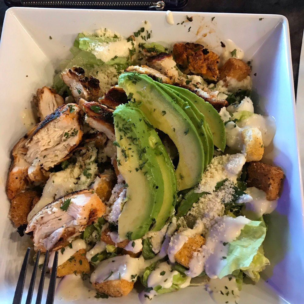 Wing Kings - Avocado Grilled Chicken Caesar Salad - Sports Bars Near Me - El Paso, Texas Wing Kings - Avocado Grilled Chicken Caesar Salad - Sports Bars Near Me - El Paso, Texas