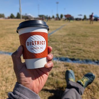 District Coffee - A tasty cafe de olla (Abuelita) latte - Coffee & Tea Near Me - El Paso, Texas