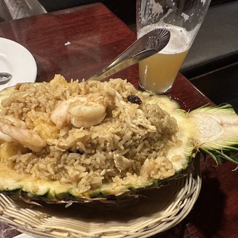Basil Thai Restaurant - There famous pineapple dish - Thai Near Me - Paso Robles, California