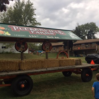 Puckerville Farms - Hayride with Mickey Mouse characters. - Pumpkin Patches Near Me - Lemont, Illinois Puckerville Farms - Hayride with Mickey Mouse characters. - Pumpkin Patches Near Me - Lemont, Illinois