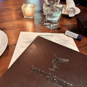 Goose & Gander - Menu - New American Near Me - Saint Helena, California Goose & Gander - Menu - New American Near Me - Saint Helena, California
