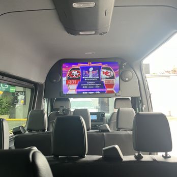 Eagle Tours & Transportation - On board TV. Great for long trips! - Airport Shuttles Near Me Eagle Tours & Transportation - On board TV. Great for long trips! - Airport Shuttles Near Me