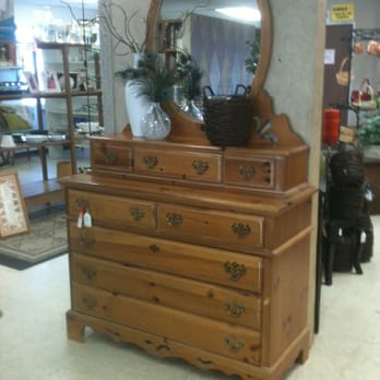 Good Stuff - a dresser and a mirror in a store - Food Near Me - Bakersfield, California