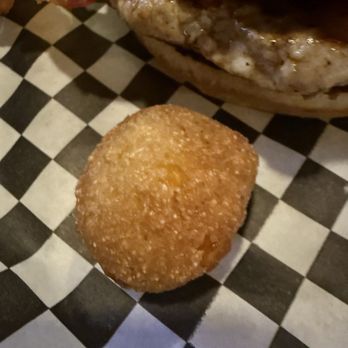 Scary Canary Pub - This was the best hush puppy I've eaten! It tasted like corn fritters. 10/10 - Dive Bars Near Me - Houston, Texas Scary Canary Pub - This was the best hush puppy I've eaten! It tasted like corn fritters. 10/10 - Dive Bars Near Me - Houston, Texas
