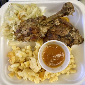 Tastily Divine - Jerk Chicken, Mac 'n' Cheese, Cabbage - Food Trucks Near Me - Orlando, Florida