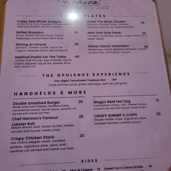 Romana European Tapas Lounge - Menu - Tapas Bars Near Me - Newark, New Jersey