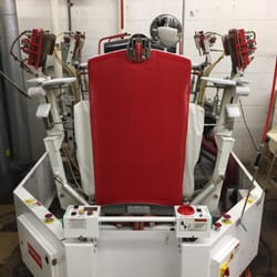 Rockwood Dry Cleaners - Laundered shirt machine!