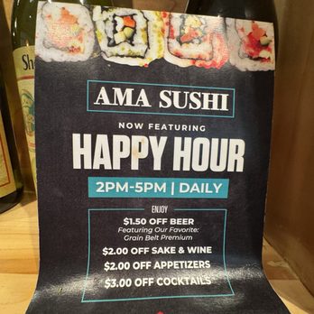 AMA Sushi - Happy hour pricing - Sushi Bars Near Me - Edina, Minnesota AMA Sushi - Happy hour pricing - Sushi Bars Near Me - Edina, Minnesota