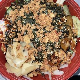 Poke Bowl (Medium- Three Scoops)