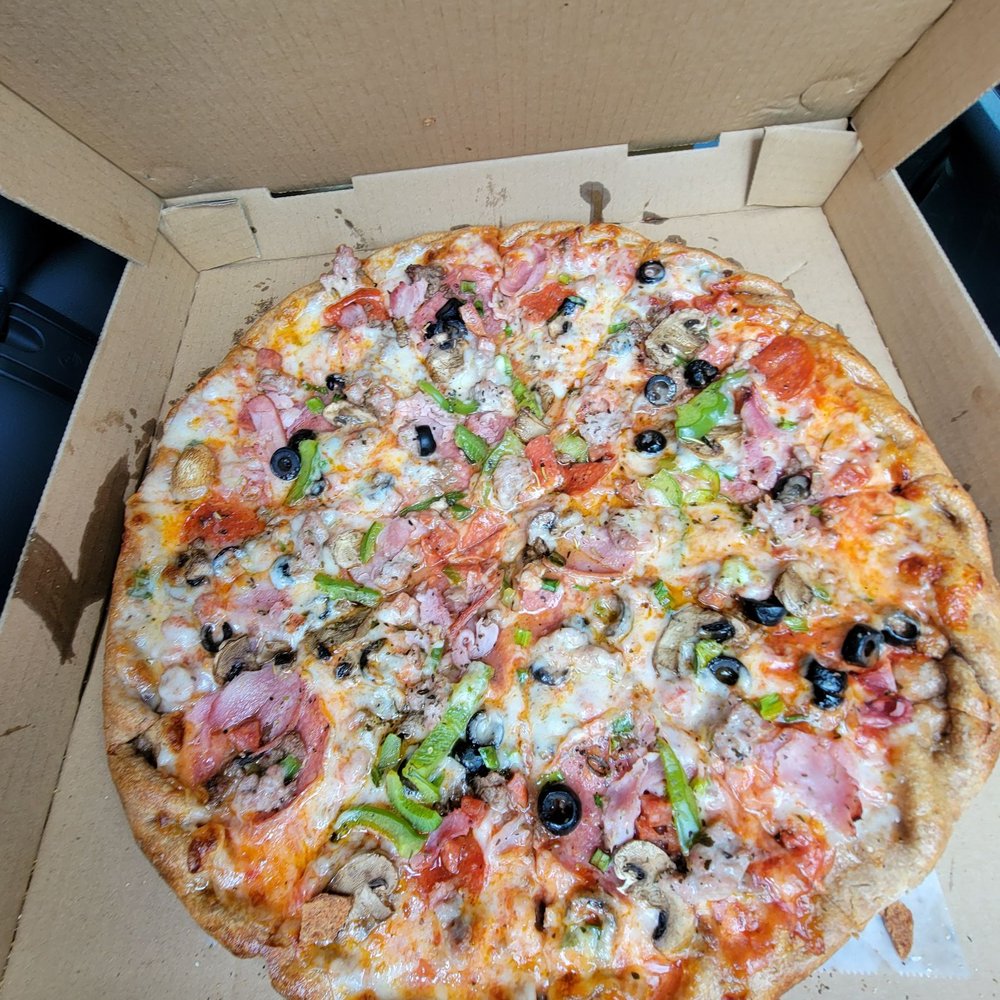 Brick Oven Pizza - Large super - Pizza Near Me - Kalaheo, Hawaii Brick Oven Pizza - Large super - Pizza Near Me - Kalaheo, Hawaii