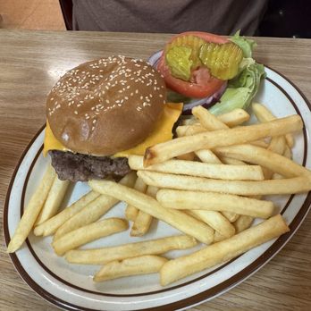Cafe 66 - Cheeseburger meal - Mexican Near Me - Albuquerque, New Mexico