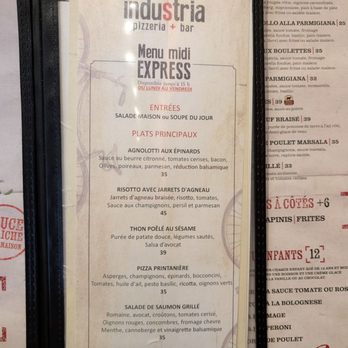 Industria Pizzeria + Bar - Pizza Near Me - Laval, Quebec Industria Pizzeria + Bar - Pizza Near Me - Laval, Quebec