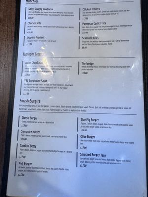 Menu photo 1 Petoskey Brewing Petoskey, MI Menu photo 1 Petoskey Brewing Petoskey, MI