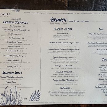 GRANVILLE - Interesting brunch menu - New American Near Me - Pasadena, California GRANVILLE - Interesting brunch menu - New American Near Me - Pasadena, California
