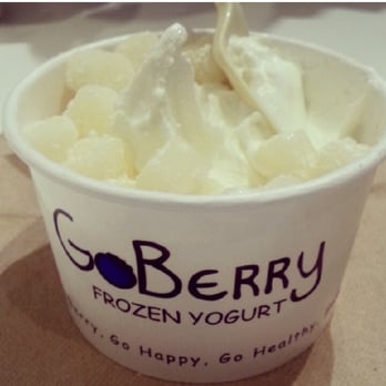 GoBerry 'n Cream - Favorite combo - original flavor with mochi and toasted coconut - Ice Cream & Frozen Yogurt Near Me - Amherst, Massachusetts GoBerry 'n Cream - Favorite combo - original flavor with mochi and toasted coconut - Ice Cream & Frozen Yogurt Near Me - Amherst, Massachusetts