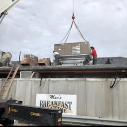 Southmoore Heating & Cooling - Installation at Macs breakfast anytime!!