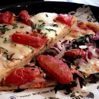 We, The Pizza - Sicilian slice and market vegetable slice - Pizza Near Me - Washington, DC, District of Columbia We, The Pizza - Sicilian slice and market vegetable slice - Pizza Near Me - Washington, DC, District of Columbia