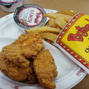 Bojangles - a plate of fried chicken and chips - Fast Food Near Me - Piney Flats, Tennessee