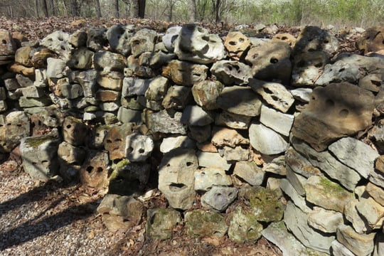 Wichahpi Commemorative Stone Wall by null