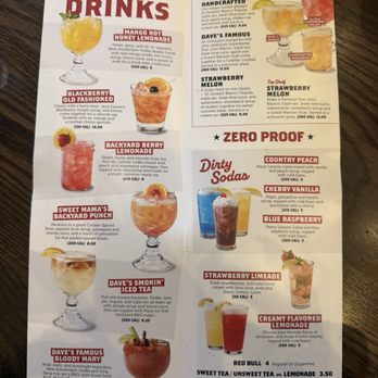 Famous Dave's Bar-B-Que - Drinks - Barbeque Near Me - Denver, Colorado Famous Dave's Bar-B-Que - Drinks - Barbeque Near Me - Denver, Colorado