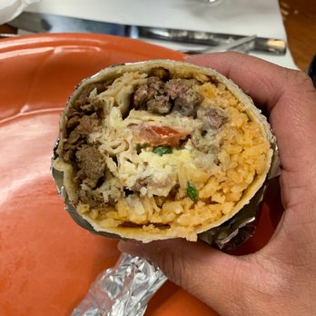 Jalapeno's Taqueria - Super Burrito: Carne Asada (no beans) - Mexican Near Me - Modesto, California Jalapeno's Taqueria - Super Burrito: Carne Asada (no beans) - Mexican Near Me - Modesto, California