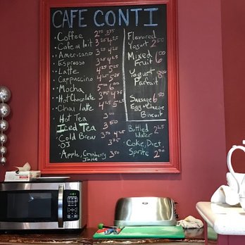 Cafe Conti - August 2022 menu - Breakfast & Brunch Near Me - New Orleans, Louisiana