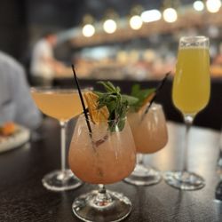 Masons Steakhouse - Tropic thunder, French blonde, and mimosa