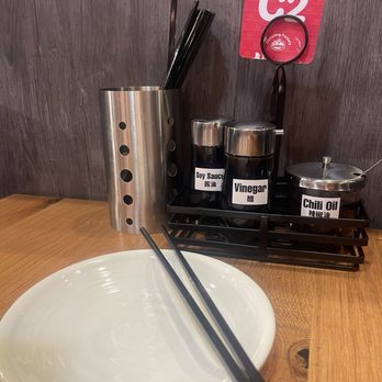 Juicy Dumpling Factory - Chopsticks are on the table, but they do bring forks if you want it and soup spoon if you get soup dumplings. - Chinese Near Me - Redondo Beach, California Juicy Dumpling Factory - Chopsticks are on the table, but they do bring forks if you want it and soup spoon if you get soup dumplings. - Chinese Near Me - Redondo Beach, California