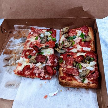 Frankie’s Pizza - 5. Pizza with Four Toppings - Pizza Near Me - Miami, Florida