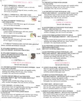 Menu photo 3 Alo Saigon Westfield, MA