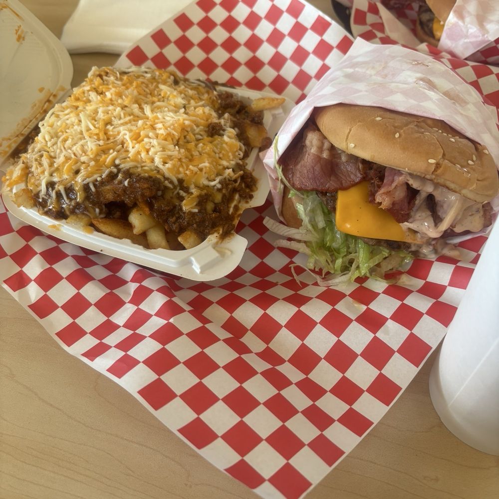 Golden Ox 2 - Pastrami Burger and Chili Cheese Fries - American Near Me - Pomona, California