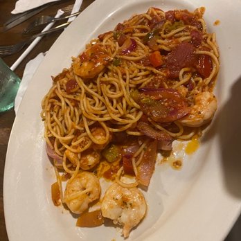 Spaghetti Warehouse - Syracuse - BLAND Shrimp Fra Diavlo - Italian Near Me - Syracuse, New York