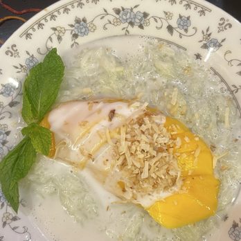 Aaharn 56 Thai Cuisine - Mango Sticky Rice - Thai Near Me - San Diego, California