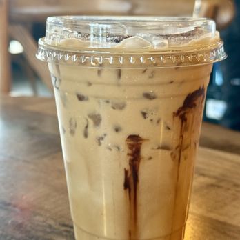 IW Coffee- Indian Wells - Iced pistachio latte with mocha drizzle - Coffee & Tea Near Me - Indian Wells, California IW Coffee- Indian Wells - Iced pistachio latte with mocha drizzle - Coffee & Tea Near Me - Indian Wells, California