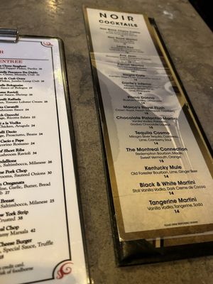Menu photo 1 Noir Restaurant Philadelphia, PA Menu photo 1 Noir Restaurant Philadelphia, PA
